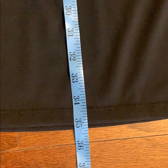 LOFT Black Sundress Ruffle at neck. GUC. Size 6 - Picture 4 of 7